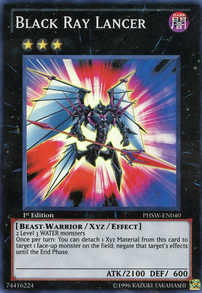 Black Ray Lancer [PHSW-EN040] Super Rare | Card Merchant Takapuna