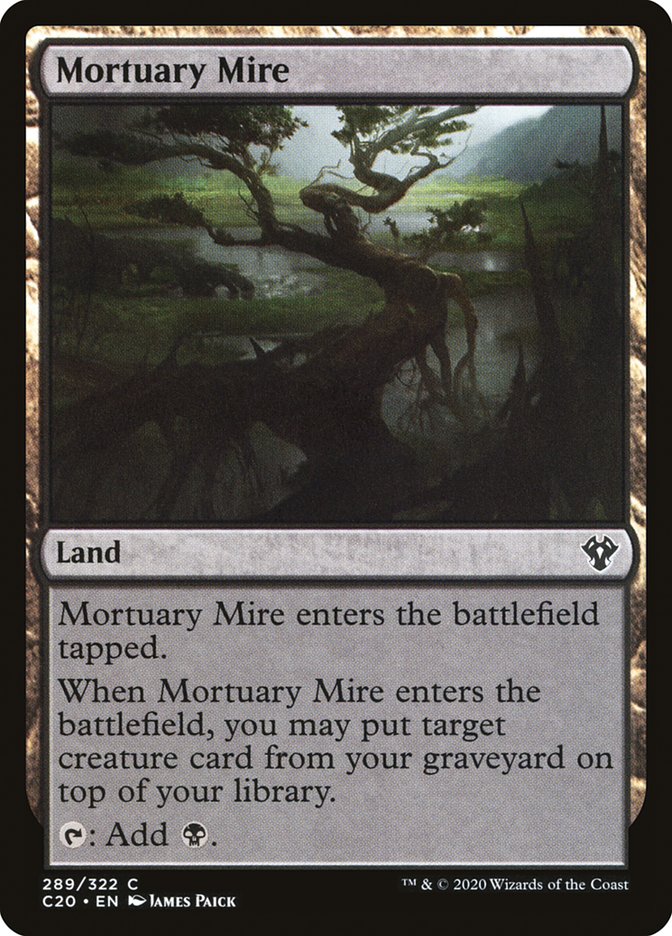 Mortuary Mire [Commander 2020] | Card Merchant Takapuna
