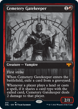 Cemetery Gatekeeper [Innistrad: Double Feature] | Card Merchant Takapuna