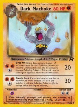Dark Machoke (40/82) [Team Rocket Unlimited] | Card Merchant Takapuna