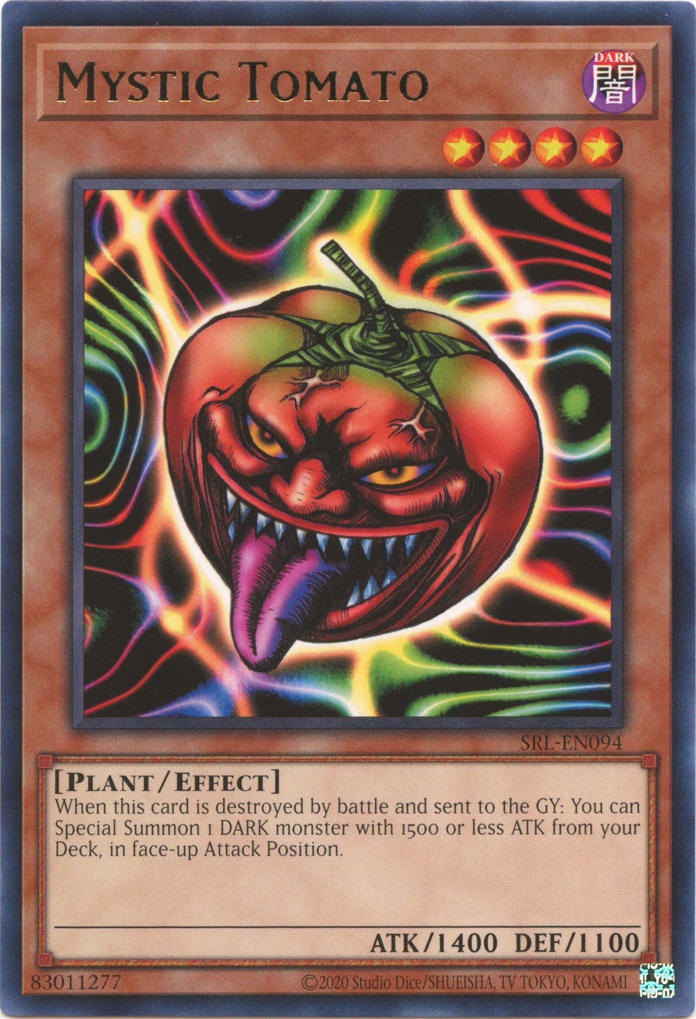 Mystic Tomato (25th Anniversary) [SRL-EN094] Rare | Card Merchant Takapuna