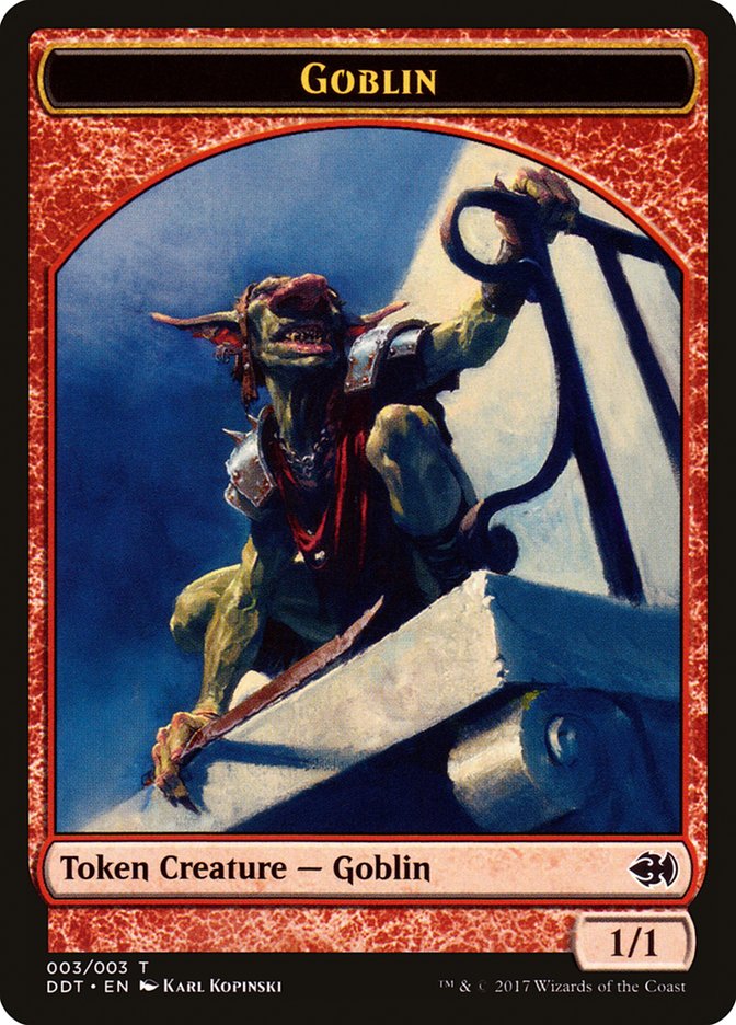 Goblin Token [Duel Decks: Merfolk vs. Goblins Tokens] | Card Merchant Takapuna