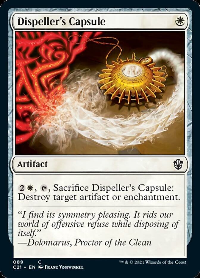 Dispeller's Capsule [Commander 2021] | Card Merchant Takapuna