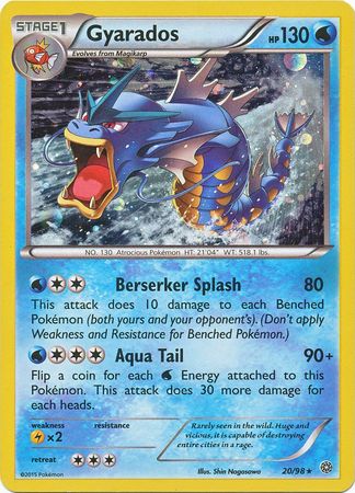 Gyarados (20/98) (Cosmos Holo) [XY: Ancient Origins] | Card Merchant Takapuna