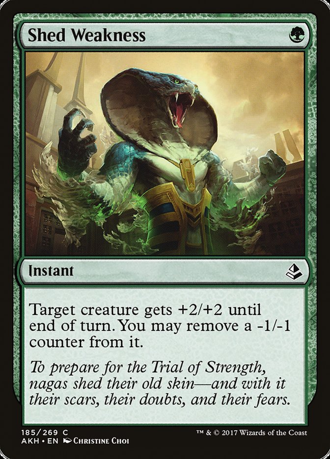 Shed Weakness [Amonkhet] | Card Merchant Takapuna