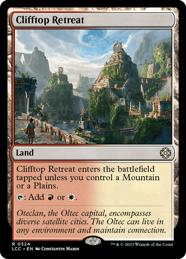 Clifftop Retreat [The Lost Caverns of Ixalan Commander] | Card Merchant Takapuna