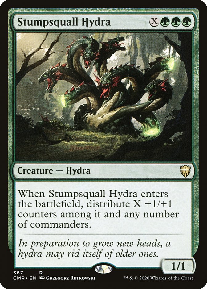 Stumpsquall Hydra [Commander Legends] | Card Merchant Takapuna