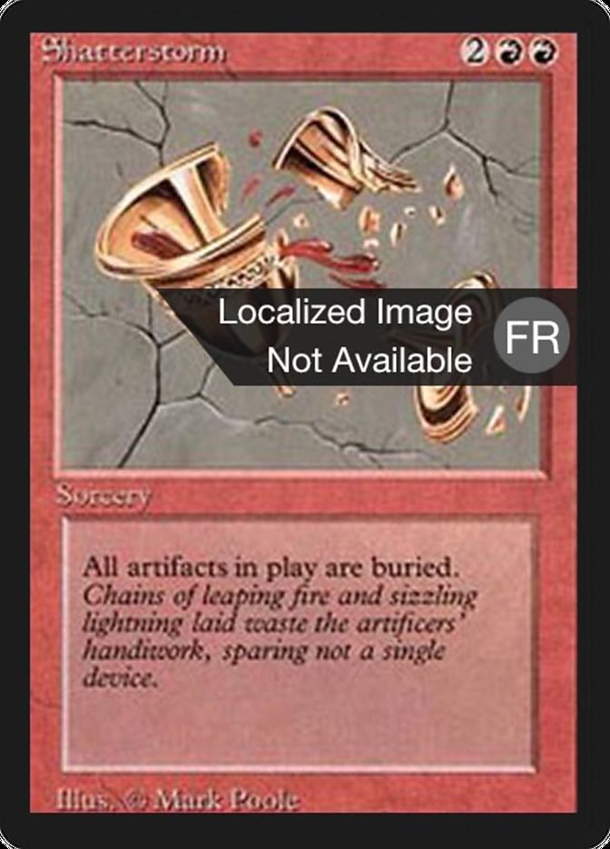Shatterstorm [Foreign Black Border] | Card Merchant Takapuna