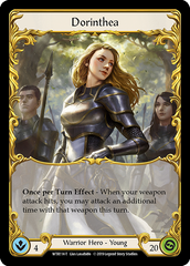 Dorinthea // Dorinthea Ironsong [WTR114-T // WTR113-T] (Welcome to Rathe)  Alpha Print Normal | Card Merchant Takapuna