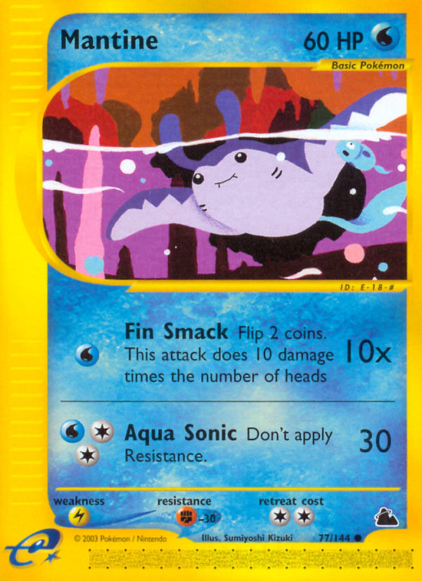 Mantine (77/144) [Skyridge] | Card Merchant Takapuna