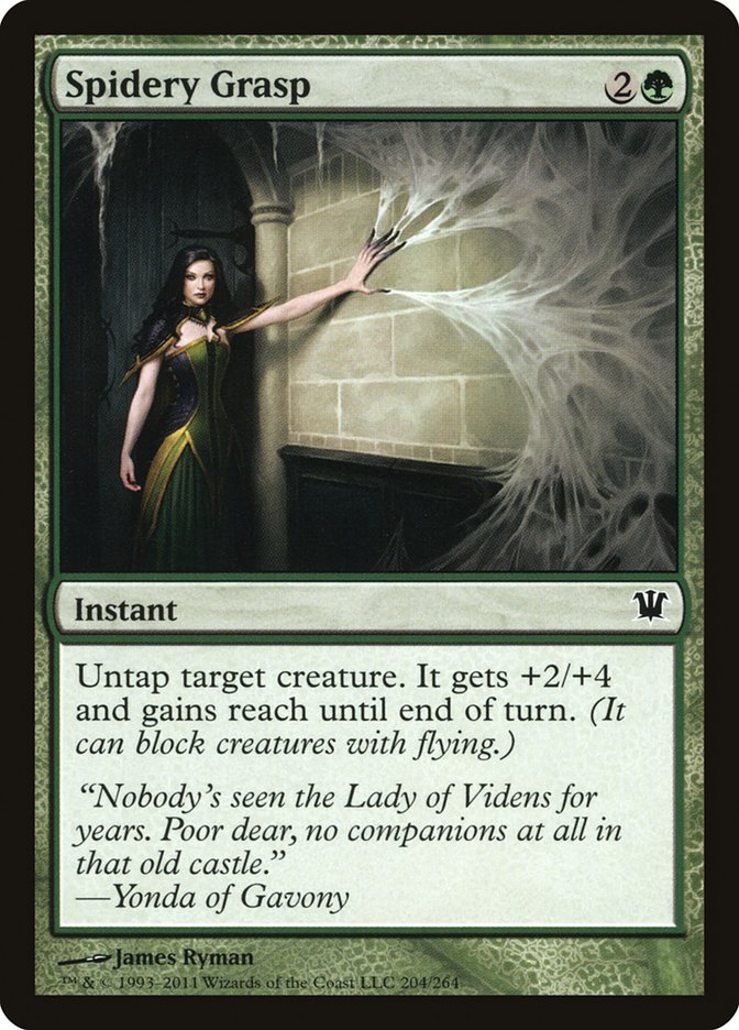Spidery Grasp [Innistrad] | Card Merchant Takapuna