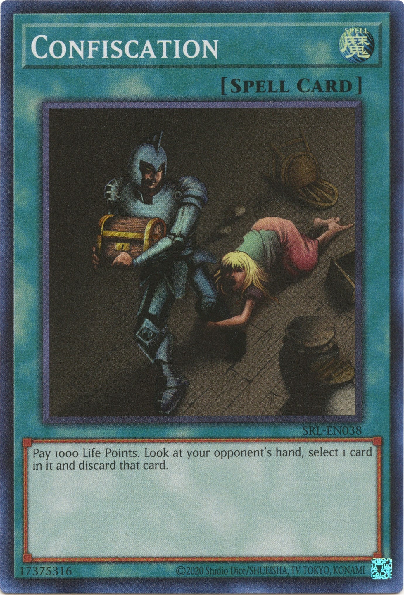 Confiscation (25th Anniversary) [SRL-EN038] Super Rare | Card Merchant Takapuna