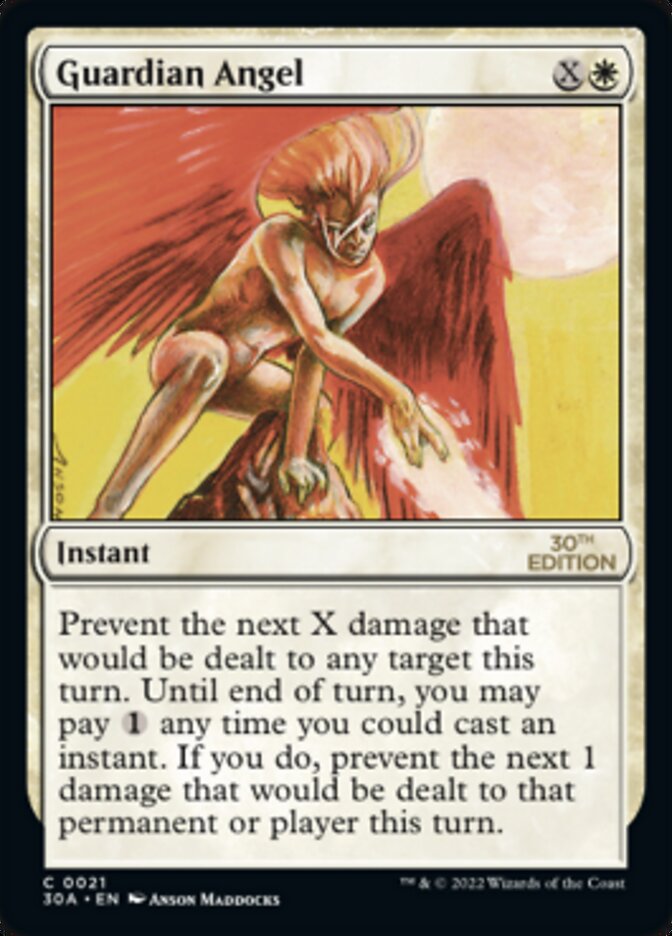 Guardian Angel [30th Anniversary Edition] | Card Merchant Takapuna