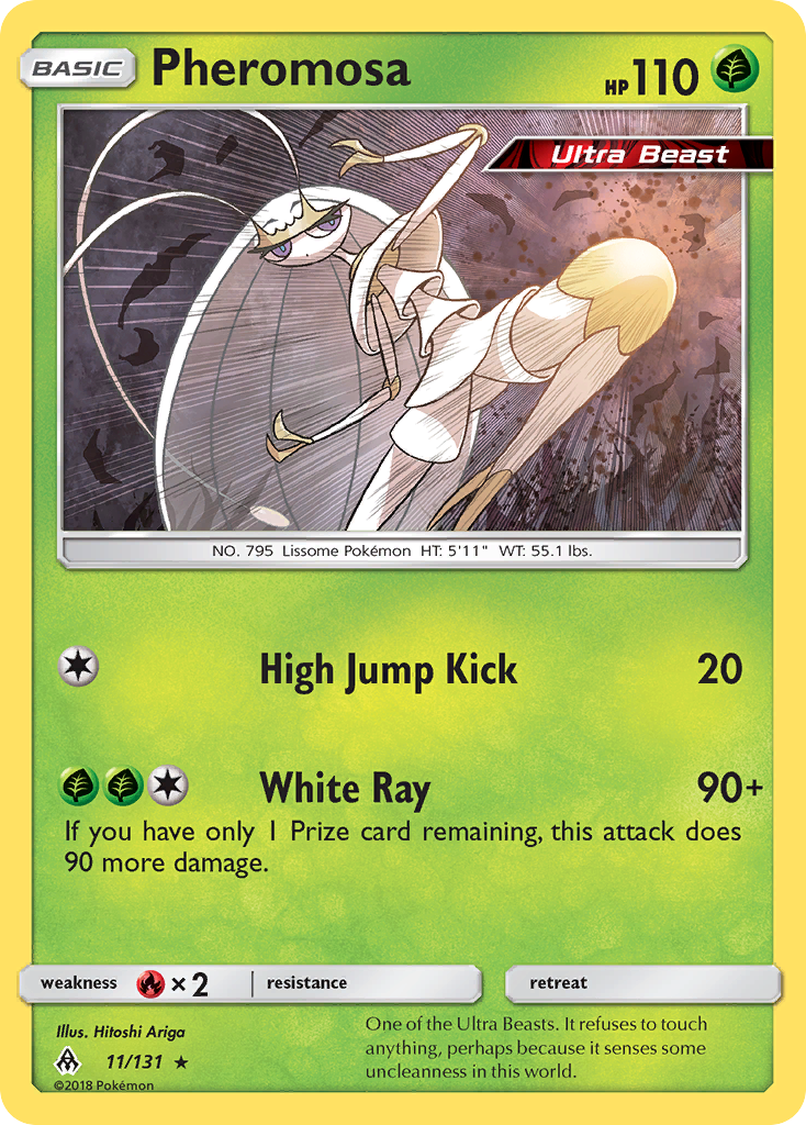 Pheromosa (11/131) [Sun & Moon: Forbidden Light] | Card Merchant Takapuna