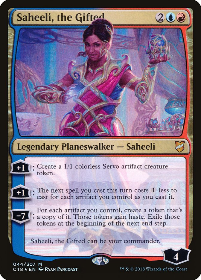 Saheeli, the Gifted [Commander 2018] | Card Merchant Takapuna