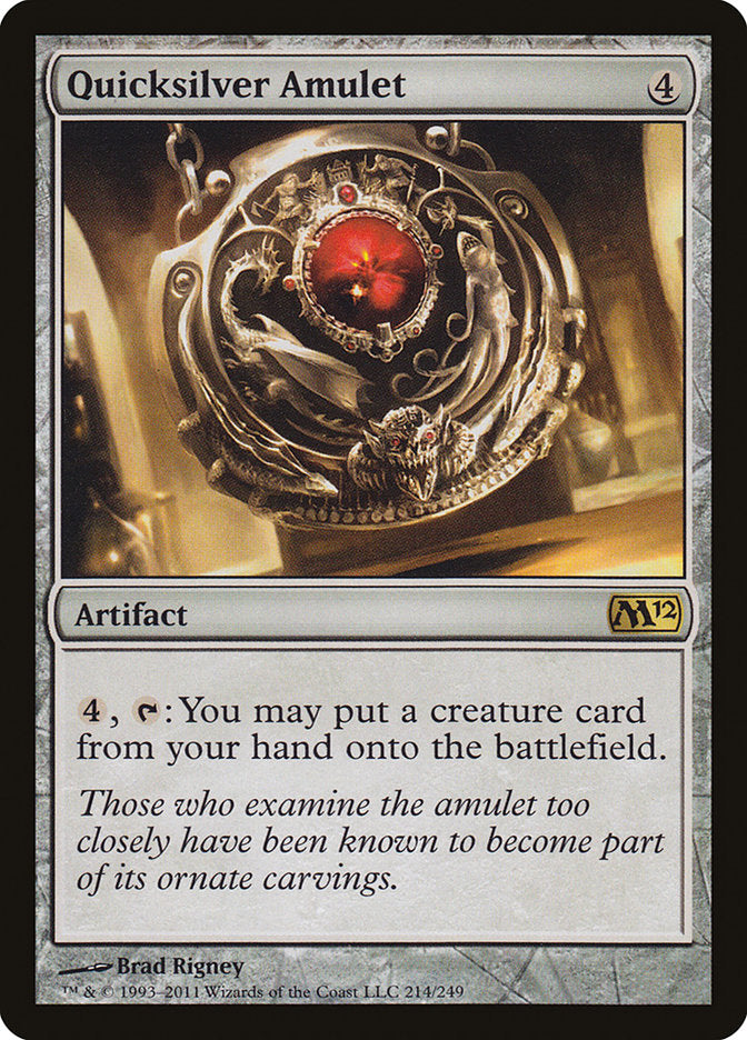 Quicksilver Amulet [Magic 2012] | Card Merchant Takapuna