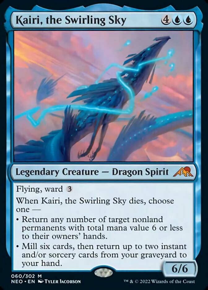 Kairi, the Swirling Sky [Kamigawa: Neon Dynasty] | Card Merchant Takapuna