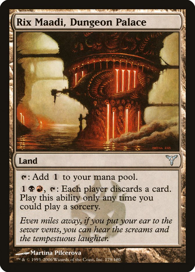 Rix Maadi, Dungeon Palace [Dissension] | Card Merchant Takapuna