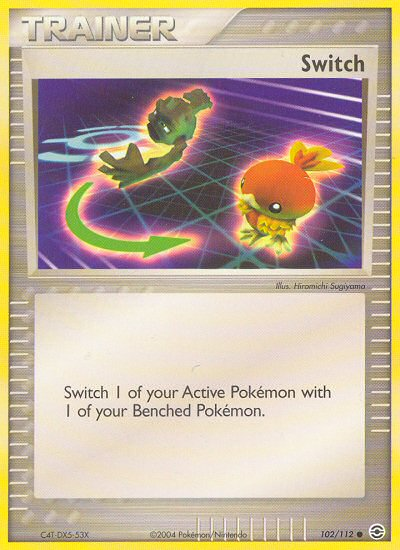 Switch (102/112) [EX: FireRed & LeafGreen] | Card Merchant Takapuna