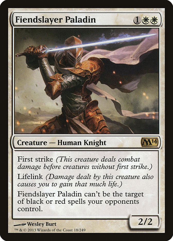 Fiendslayer Paladin [Magic 2014] | Card Merchant Takapuna