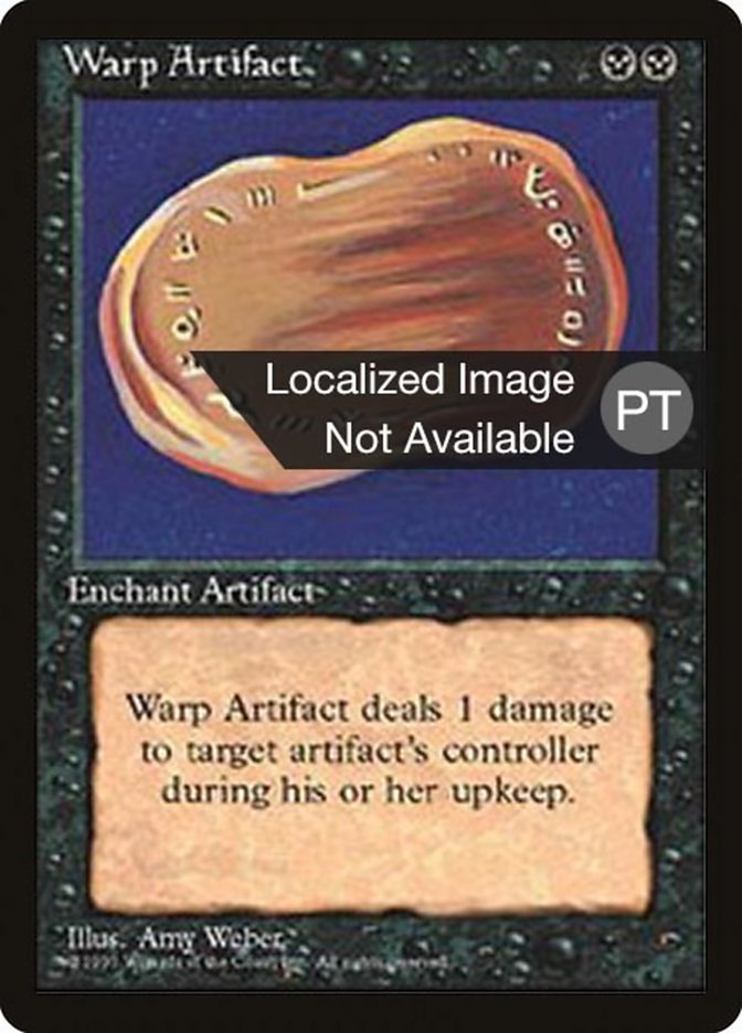 Warp Artifact [Fourth Edition (Foreign Black Border)] | Card Merchant Takapuna