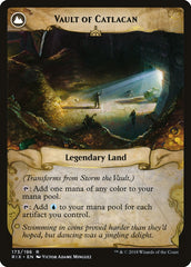 Storm the Vault // Vault of Catlacan [Rivals of Ixalan] | Card Merchant Takapuna