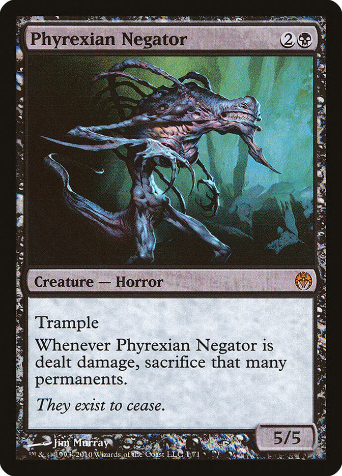 Phyrexian Negator [Duel Decks: Phyrexia vs. the Coalition] | Card Merchant Takapuna
