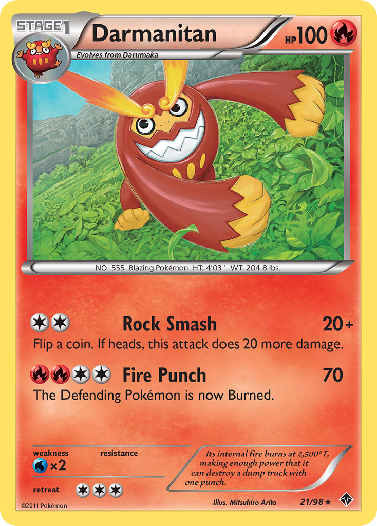 Darmanitan (21/98) [Black & White: Emerging Powers] | Card Merchant Takapuna