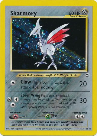 Skarmory (13/111) [Neo Genesis Unlimited] | Card Merchant Takapuna