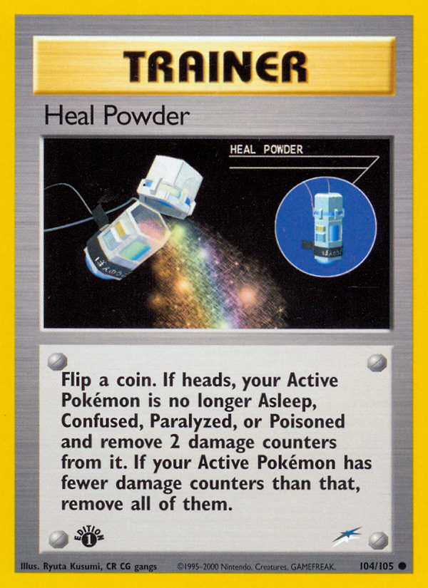 Heal Powder (104/105) [Neo Destiny 1st Edition] | Card Merchant Takapuna