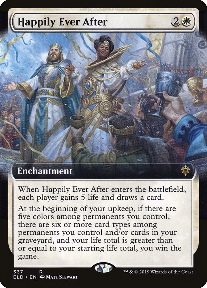 Happily Ever After (Extended Art) [Throne of Eldraine] | Card Merchant Takapuna