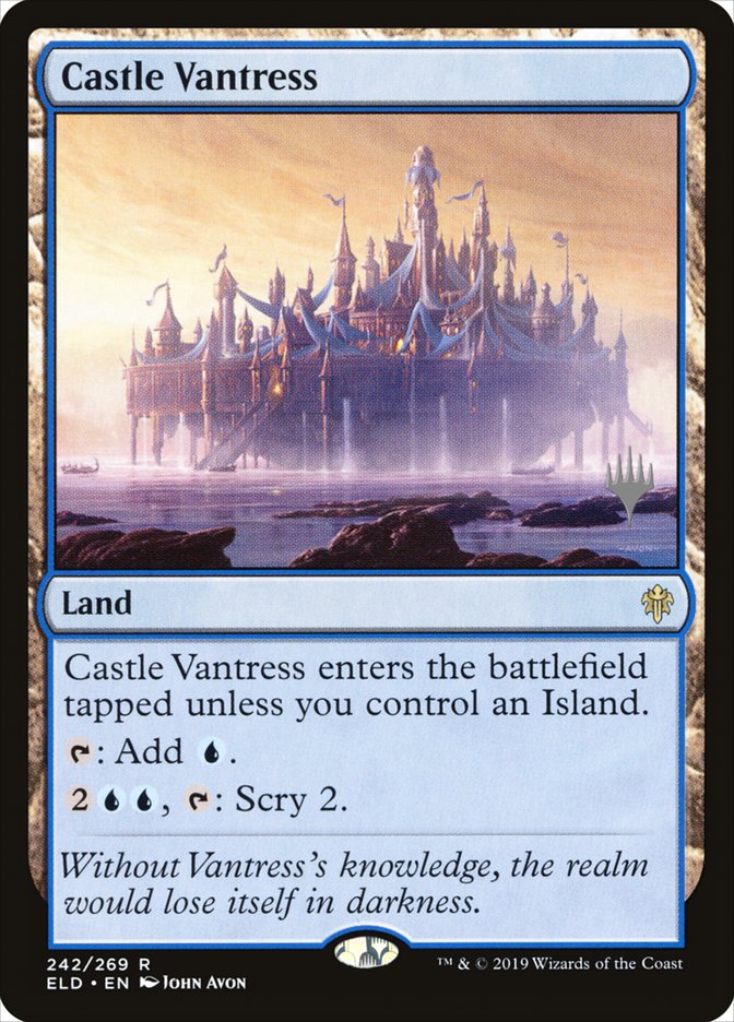 Castle Vantress (Promo Pack) [Throne of Eldraine Promos] | Card Merchant Takapuna