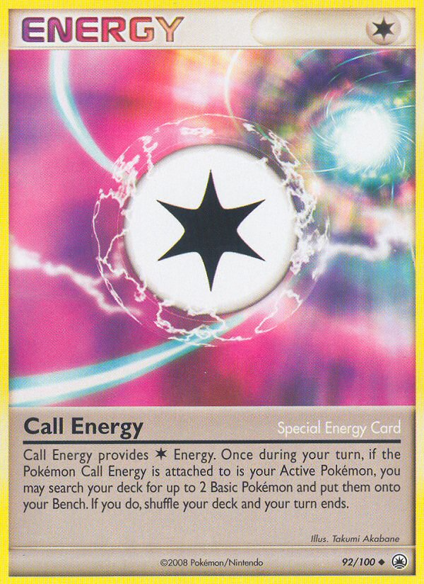 Call Energy (92/100) [Diamond & Pearl: Majestic Dawn] | Card Merchant Takapuna