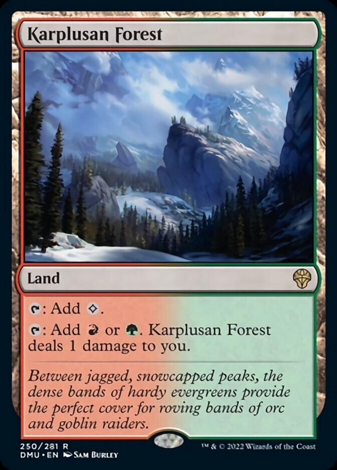 Karplusan Forest [Dominaria United] | Card Merchant Takapuna