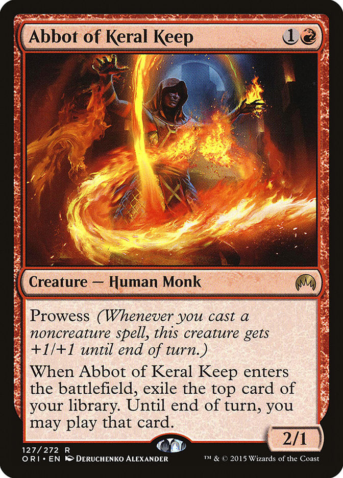 Abbot of Keral Keep [Magic Origins] | Card Merchant Takapuna