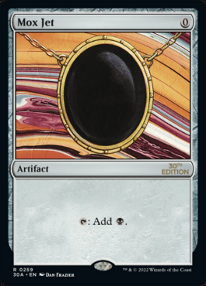 Mox Jet [30th Anniversary Edition] | Card Merchant Takapuna