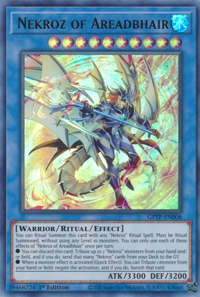 Nekroz of Areadbhair [GFTP-EN008] Ultra Rare | Card Merchant Takapuna