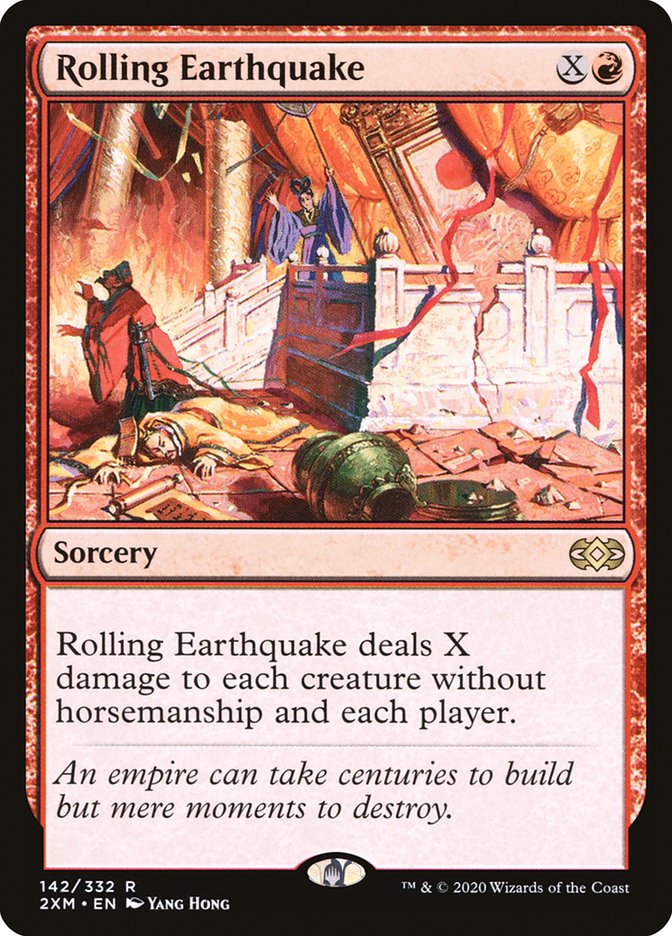 Rolling Earthquake [Double Masters] | Card Merchant Takapuna