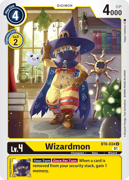Wizardmon [BT6-034] [Double Diamond] | Card Merchant Takapuna
