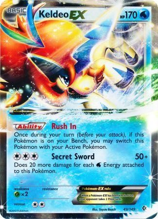 Keldeo EX (49/149) (Jumbo Card) [Black & White: Boundaries Crossed] | Card Merchant Takapuna