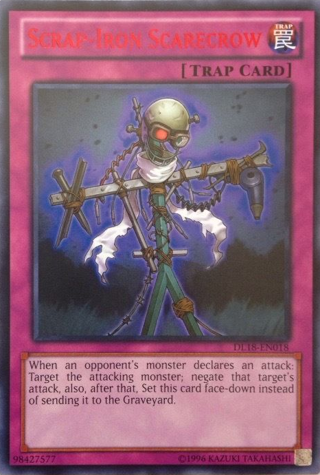 Scrap-Iron Scarecrow (Red) [DL18-EN018] Rare | Card Merchant Takapuna