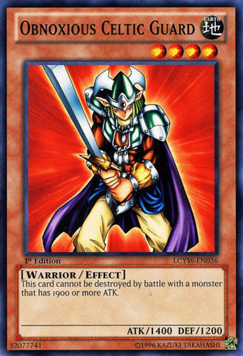 Obnoxious Celtic Guard [LCYW-EN036] Common | Card Merchant Takapuna