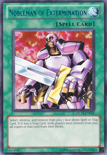 Nobleman of Extermination (Blue) [DL11-EN015] Rare | Card Merchant Takapuna