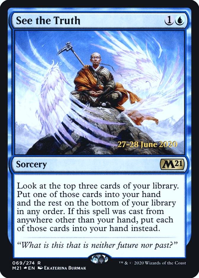 See the Truth [Core Set 2021 Prerelease Promos] | Card Merchant Takapuna