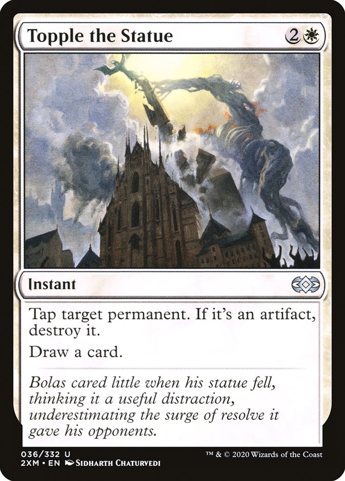 Topple the Statue [Double Masters] | Card Merchant Takapuna