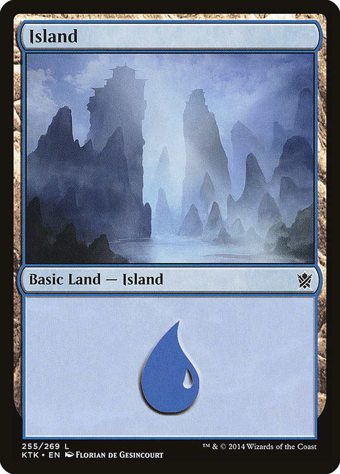 Island (255) [Khans of Tarkir] | Card Merchant Takapuna
