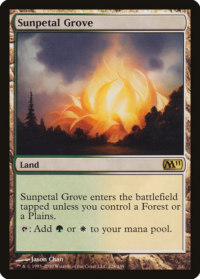 Sunpetal Grove [Magic 2011] | Card Merchant Takapuna