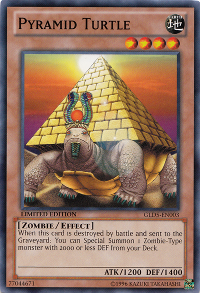 Pyramid Turtle [GLD5-EN003] Common | Card Merchant Takapuna