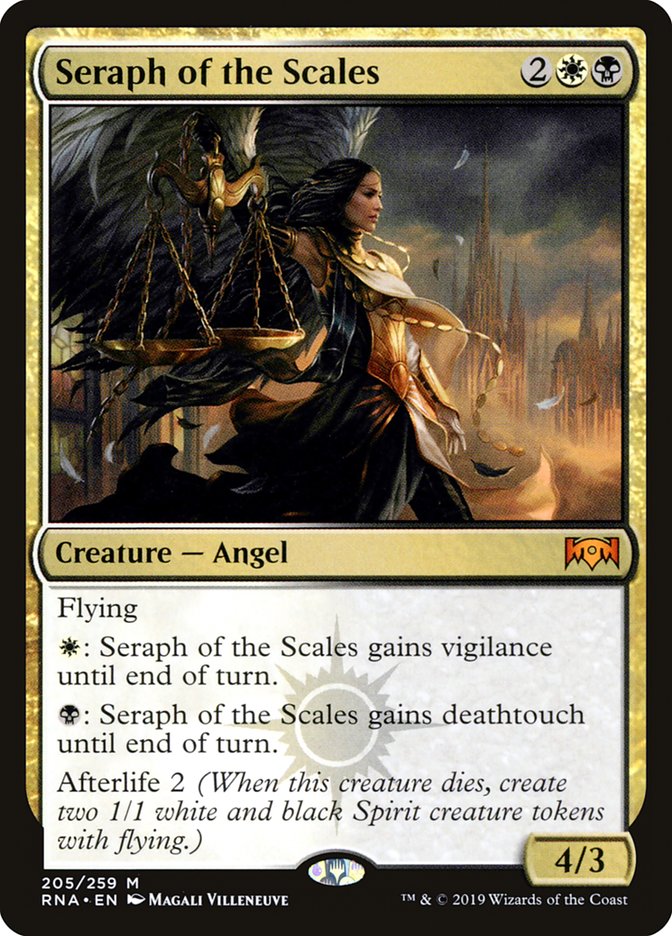 Seraph of the Scales [Ravnica Allegiance] | Card Merchant Takapuna