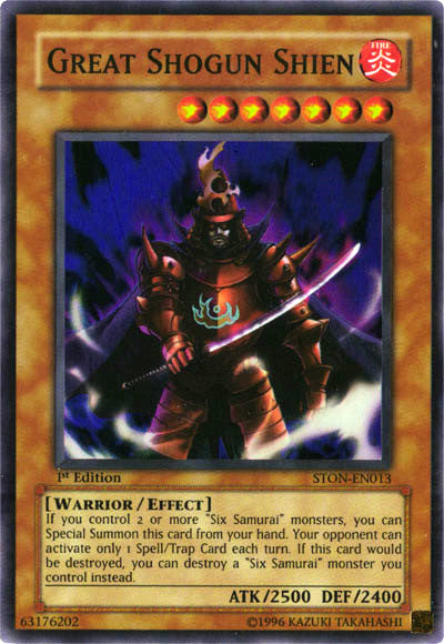 Great Shogun Shien [STON-EN013] Super Rare | Card Merchant Takapuna
